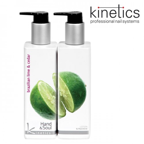 Kinetics Hand&Body Lotion Brazilian Lime&Cedar 250ml / لوشن اليدين والجسم من كينيتيكس 250 مل بالليمون البرازيلي وخشب الأرز