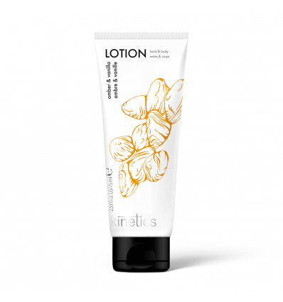 Kinetics Hand&Body Lotion Amber & Vanilla 75 ml / لوشن للجسم واليدين كينيتيكس عنبر وفانيليا 75 مل