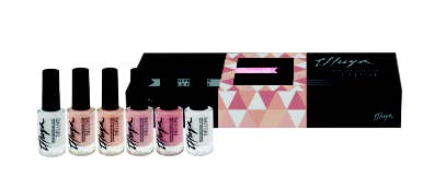 Deluxe Nail Polish Kit / French Lines (6Units) / مجموعة طلاء أظافر فاخرة  / خط الفرينش (6 وحدات) 