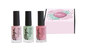 Deluxe Nail Polish Kit / Sugar Colors (3Units) / مجموعة طلاء أظافر فاخرة  / شوجر كولور (6 وحدات) 