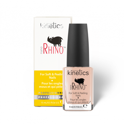 Kinetics Nano Rhino for Soft & Peeling Nails 15ml / نانو رينو من كينتيكس للأظافر ناعمة وتقشير 15 مل