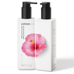 [KL005] Kinetics Hand&Body Lotion Hibiscus&Rose Water 250ml / كينيتكس لوشن لليدين والجسم الكركديه وماء الورد 250 مل